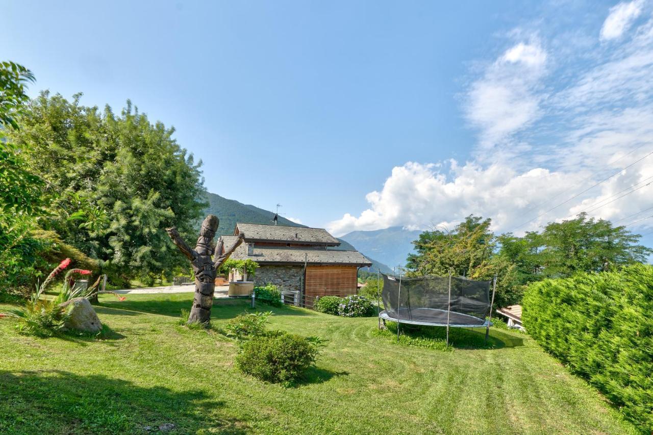 Chalet Con Piscina E Vista Panoramica Colico Dış mekan fotoğraf